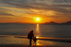 Coucher De Soleil Depuis La Plage Dadaepo Capcoree Fr